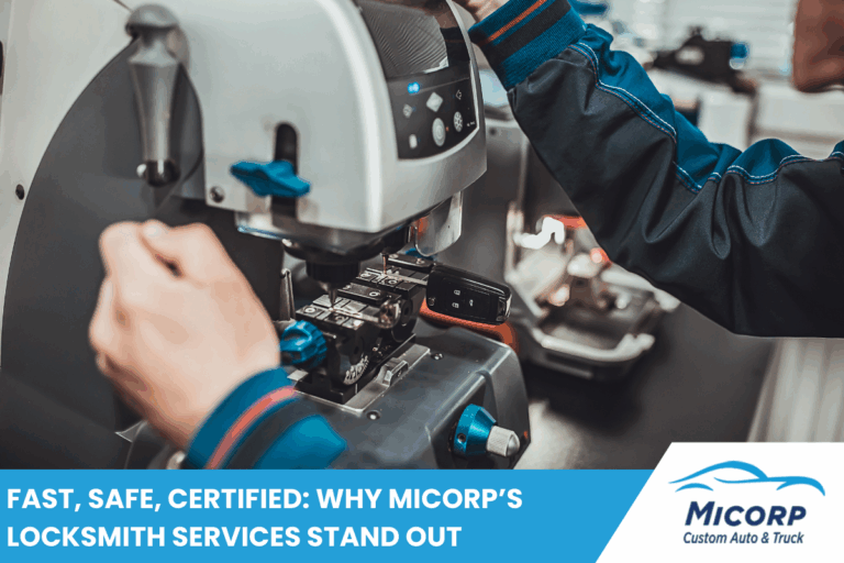 Fast, Safe, Certified: Why Micorp’s Locksmith Services Stand Out