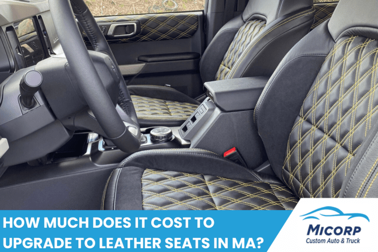 How Much Does It Cost to Upgrade to Leather Seats in MA?
