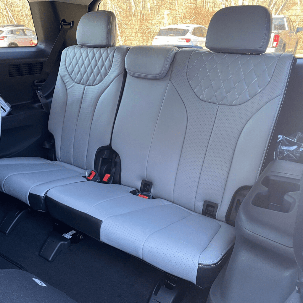 A nice brand new leather seats