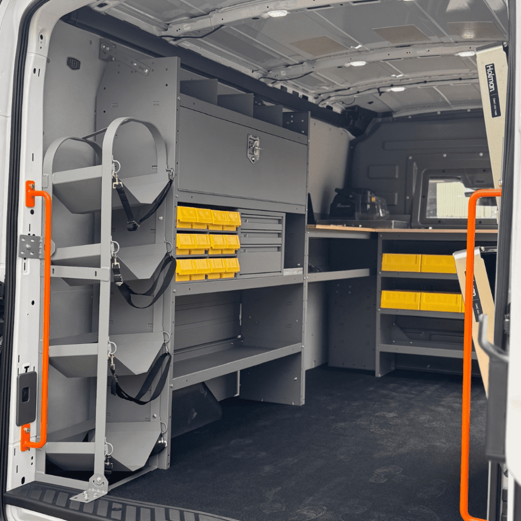 Fleet Upfits for HVAC and Plumbing Technicians