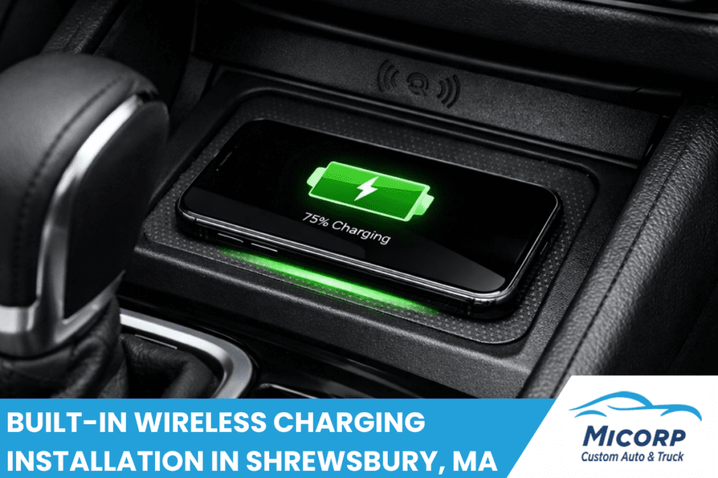 Built-In Wireless Charging Installation In Shrewsbury, MA